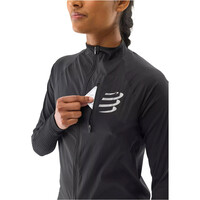 Compressport CHAQUETA TRAIL RUNNING MUJER Hurricane Windproof Jacket W 03