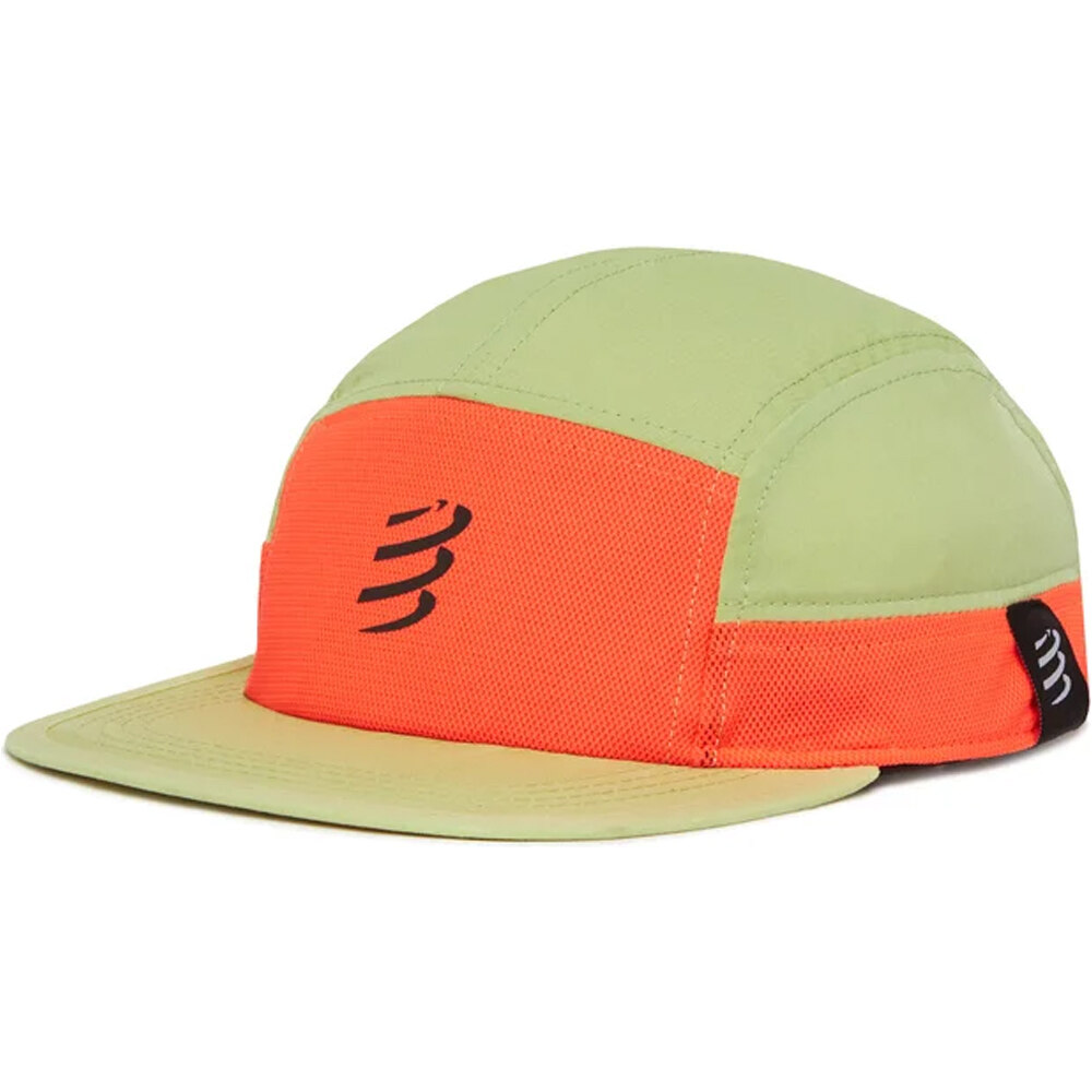 Compressport gorra running 5 PANEL LIGHT CAP vista frontal