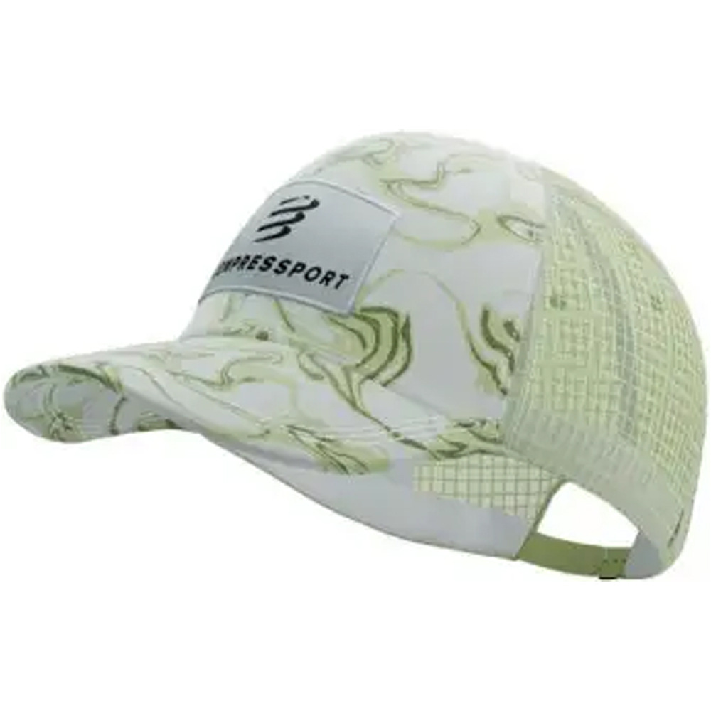 Compressport gorra running TRUCKER 6P CAP vista frontal