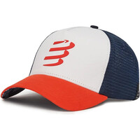 Compressport gorra running TRUCKER CAP vista frontal