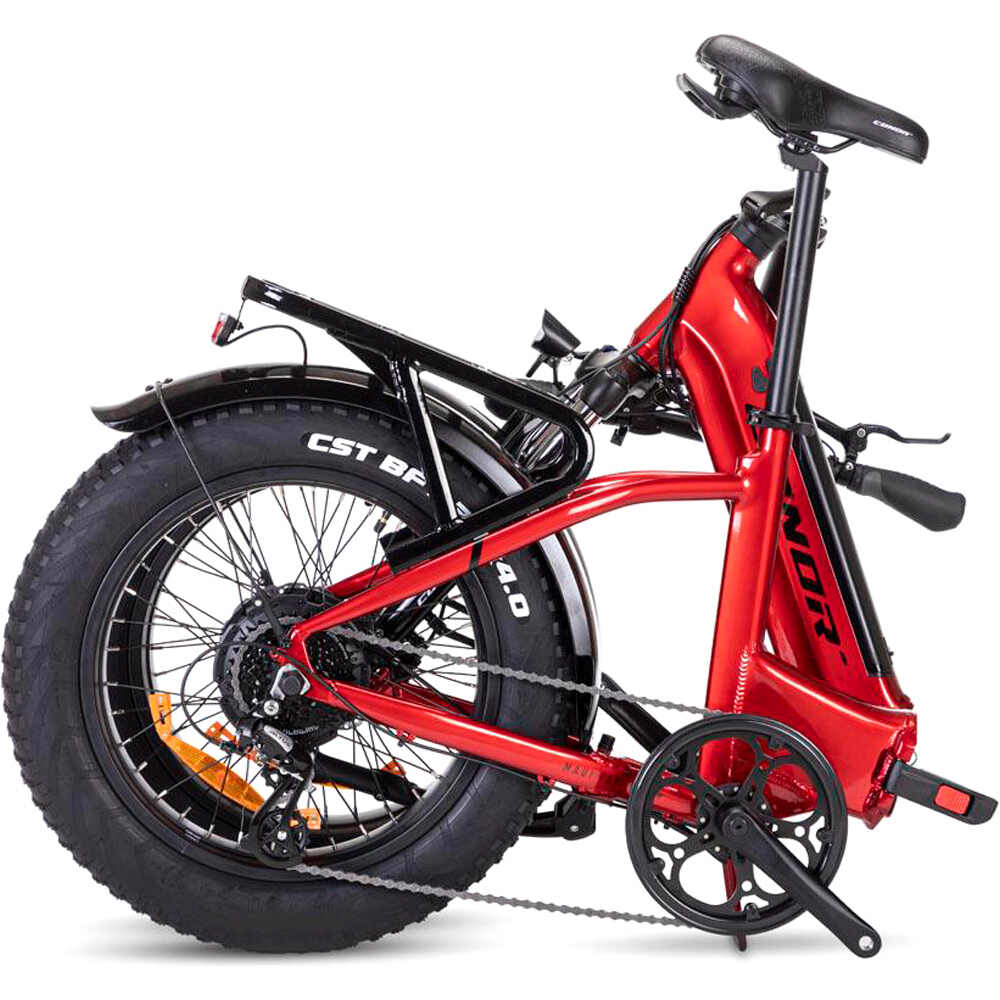 Conor bicicleta paseo MAUI FAT E-CITY FOLDING 20X4.0 8s RED 11