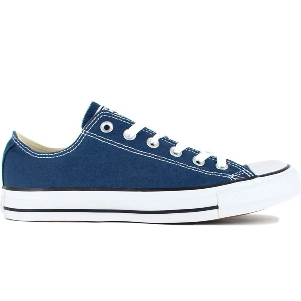 Converse zapatilla moda mujer ALL STAR OX NAVY lateral exterior