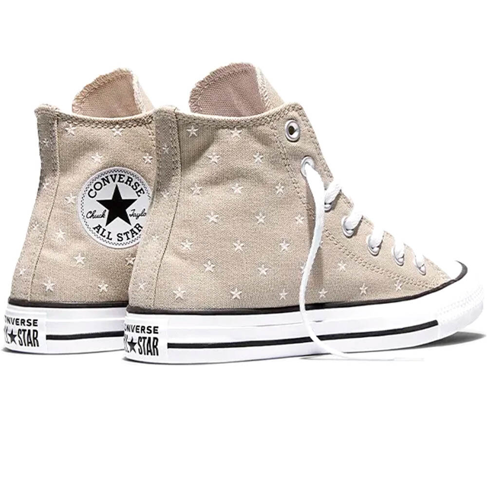 Converse zapatilla moda mujer CHUCK TAYLOR ALL STAR EMBROIDERED STARS vista superior