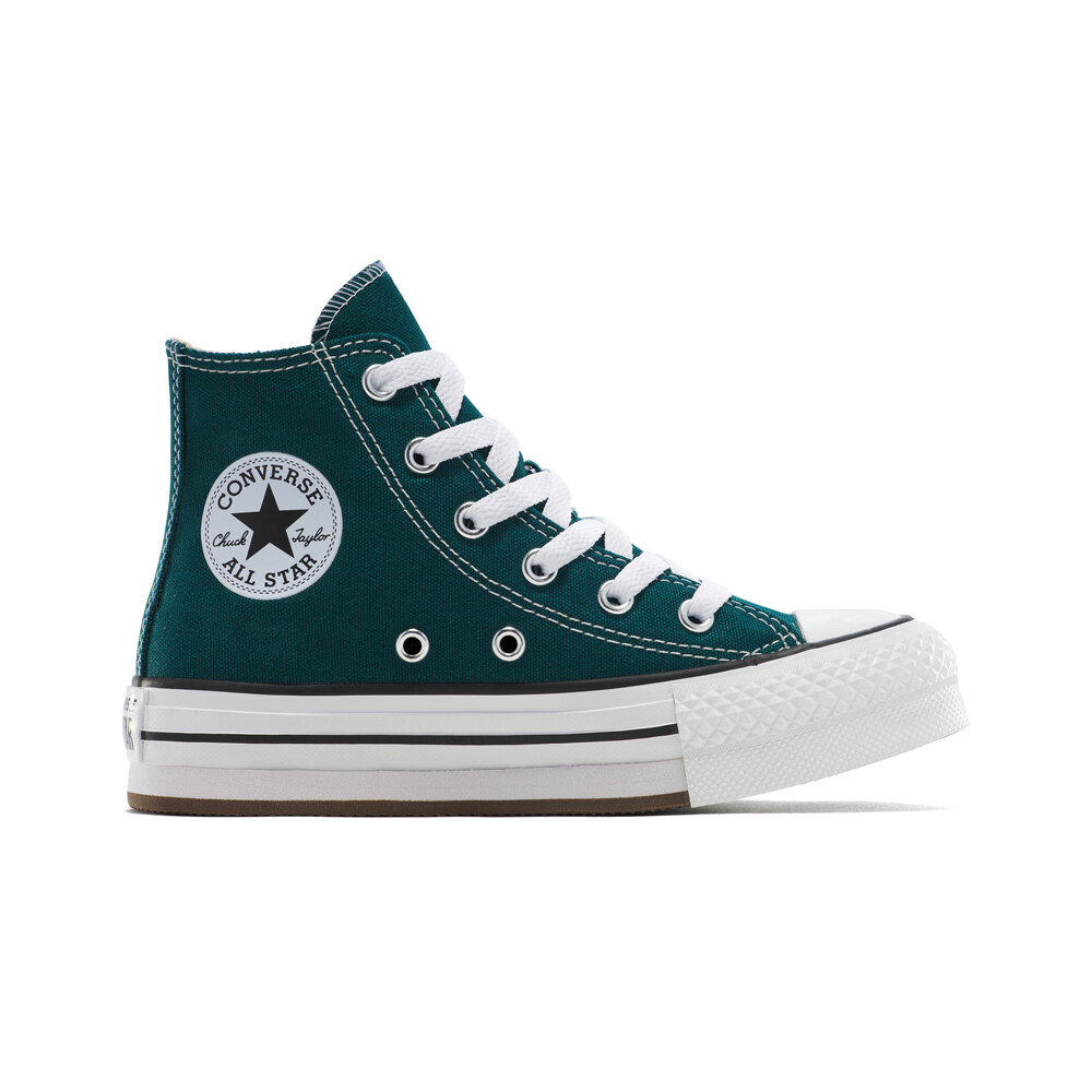 Converse zapatilla moda niño CHUCK TAYLOR ALL STAR LIFT PLATFORM lateral exterior