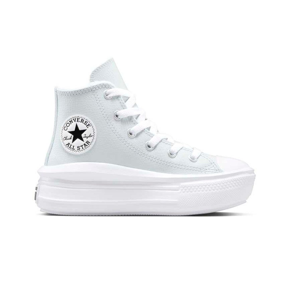 Converse zapatilla moda niño CHUCK TAYLOR ALL STAR MOVE FUZZY-LINING PLATF lateral exterior