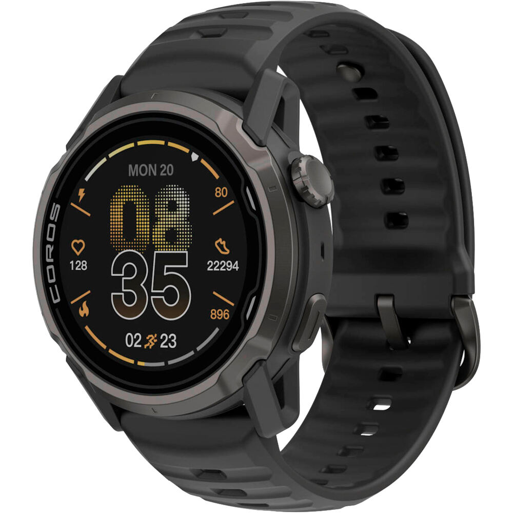 Coros pulsómetros con gps RELOJ GPS APEX 4 42MM vista frontal