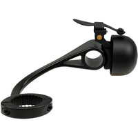 Crane timbre bicicleta E-Ne SBR All Black vista frontal