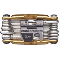 Crank Brothers multiherramienta bicicleta MULTI - 19 GOLD vista frontal