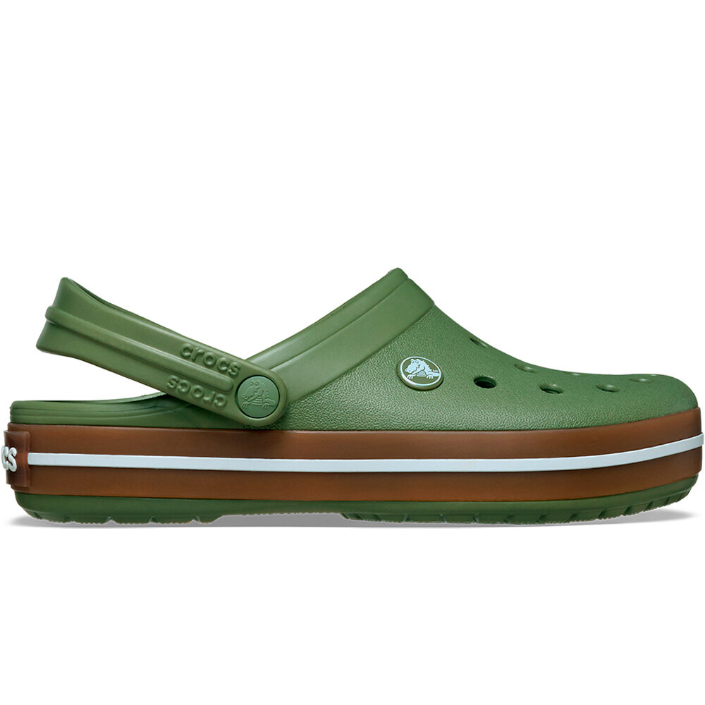 Crocs zueco hombre Crocband Gum Clog U lateral exterior