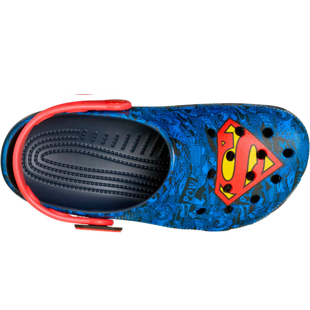 Crocs zueco hombre Superman Classic Clog U vista superior