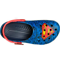 Crocs zueco hombre Superman Classic Clog U vista superior