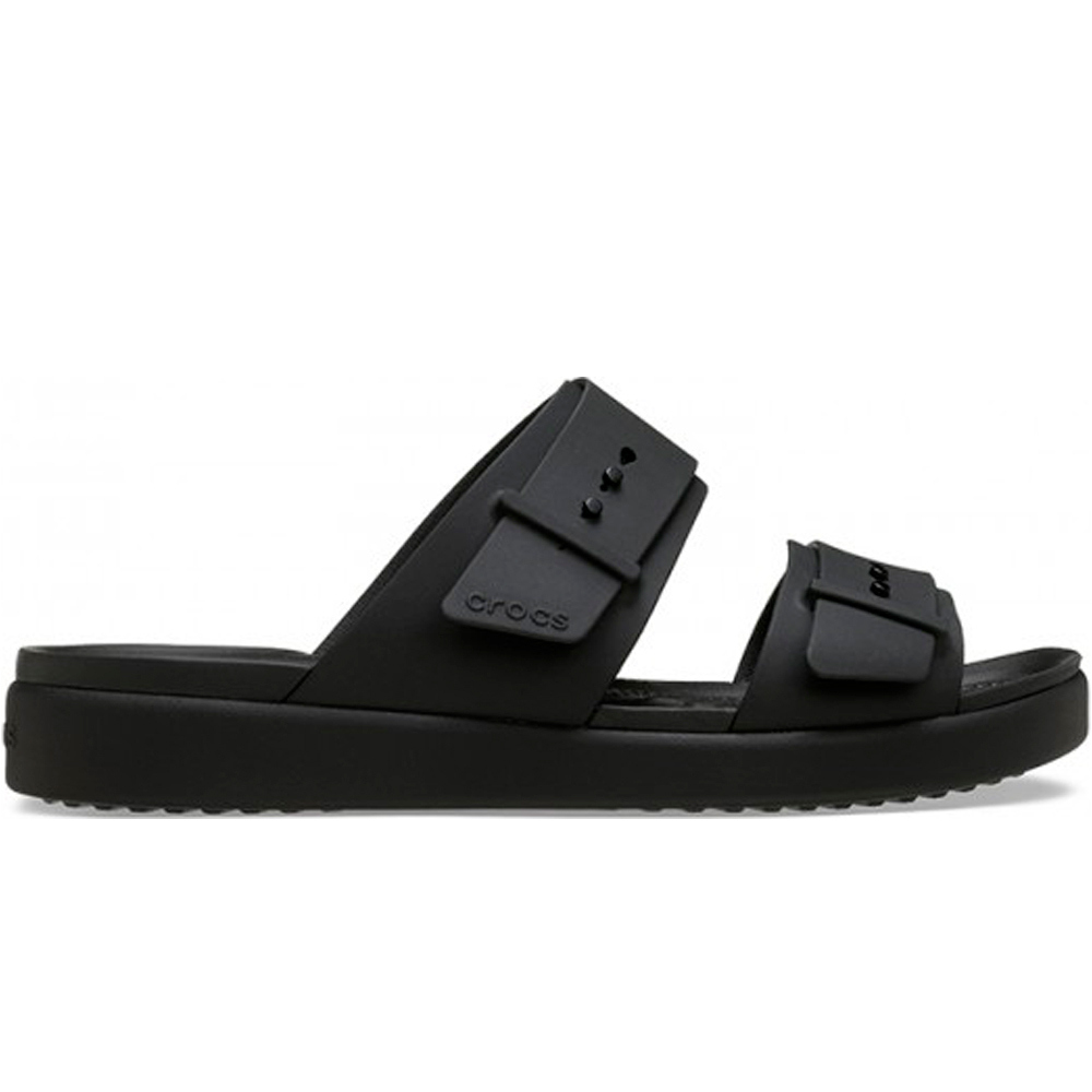 Crocs zueco mujer Brooklyn Buckle Low Low W lateral exterior