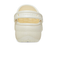 Crocs zueco mujer Classic Platform Glitter Clog W lateral interior