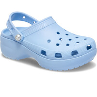 Crocs zueco mujer Classic Platform Pearl Clog W lateral interior