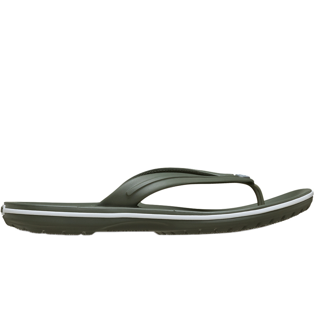 Crocs zueco mujer Crocband Flip U lateral exterior