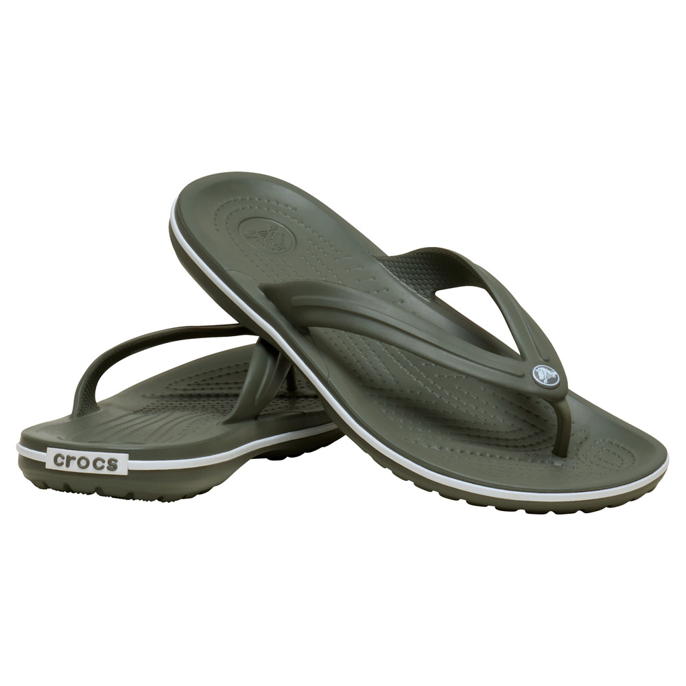 Crocs zueco mujer Crocband Flip U lateral interior