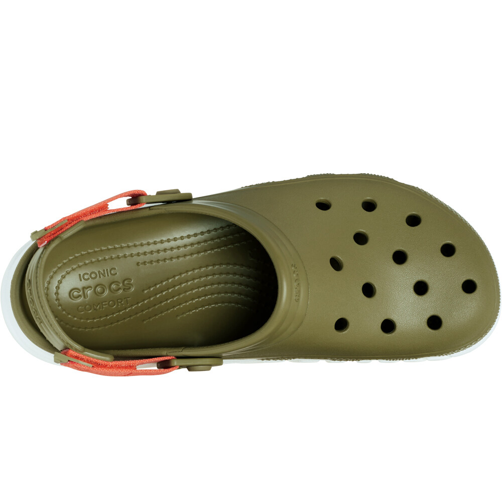 Crocs zueco mujer Duet Max II Clog U lateral interior