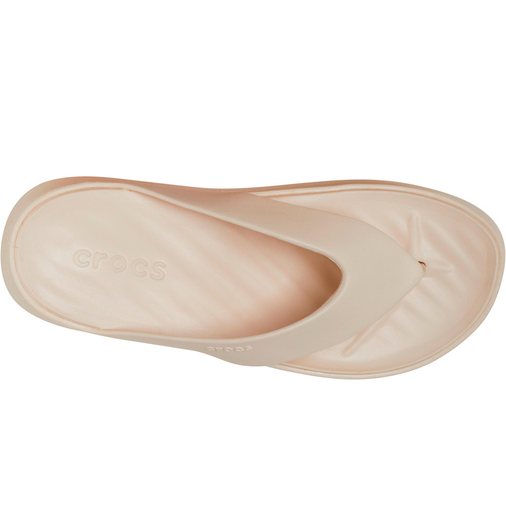 Crocs zueco mujer Getaway Platform Flip W lateral interior