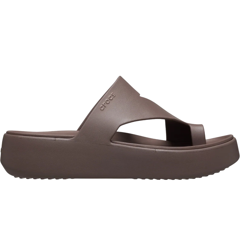 Crocs zueco mujer Getaway Platform Toe Loop W lateral exterior