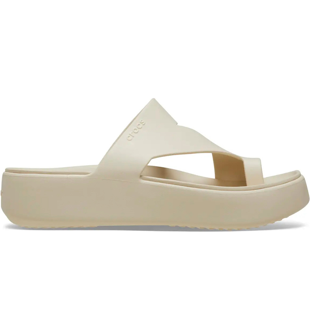 Crocs zueco mujer Getaway Platform Toe Loop W lateral exterior