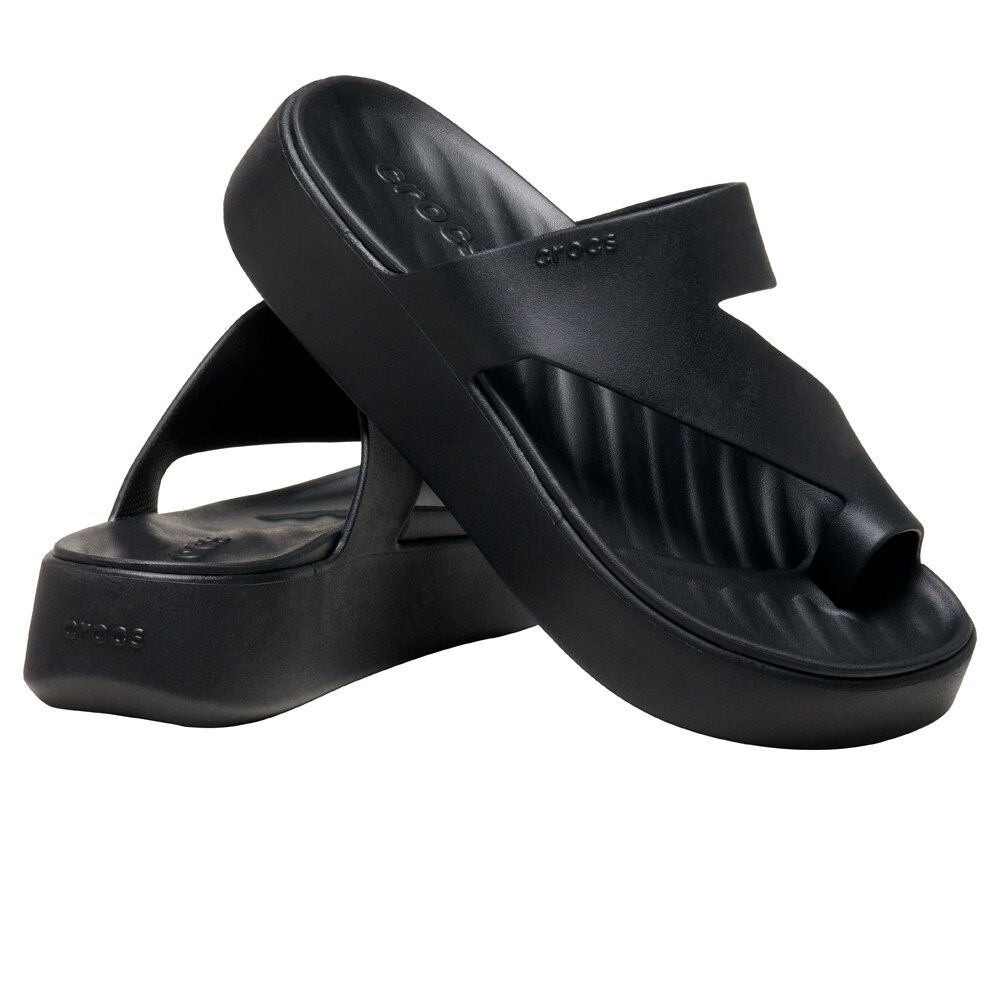 Crocs zueco mujer Getaway Platform Toe Loop W puntera