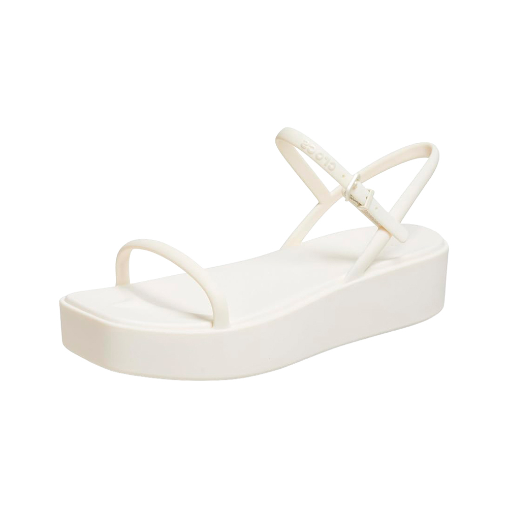 Crocs zueco mujer Miami Platform Y Strap Sandal W lateral interior