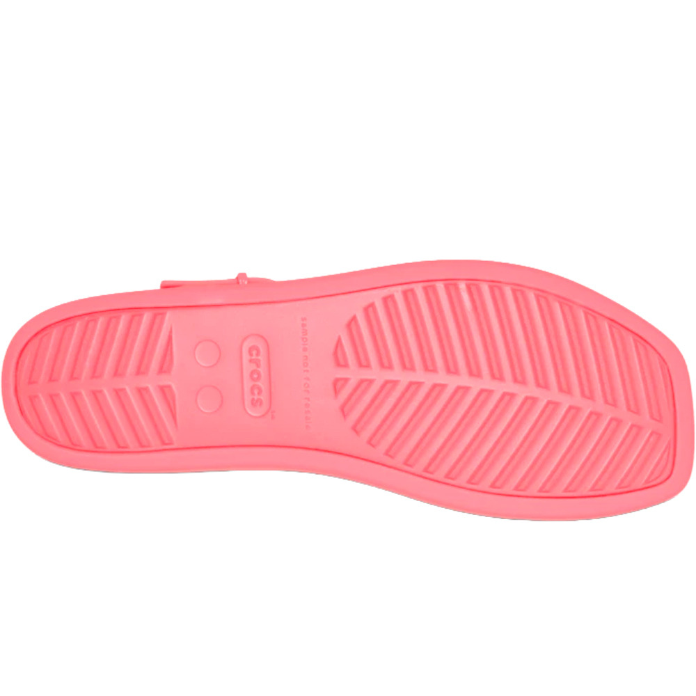 Crocs zueco mujer Miami Platform Y Strap Sandal W lateral interior