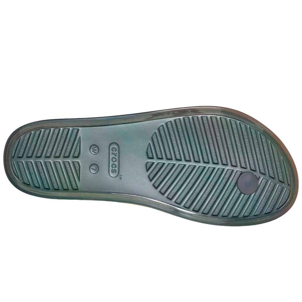 Crocs zueco mujer Miami Round Toe Flip W vista trasera
