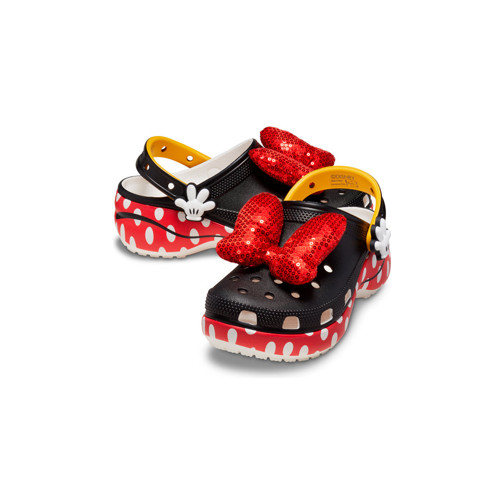 Crocs zueco mujer Minnie Classic Platform Clog W lateral interior