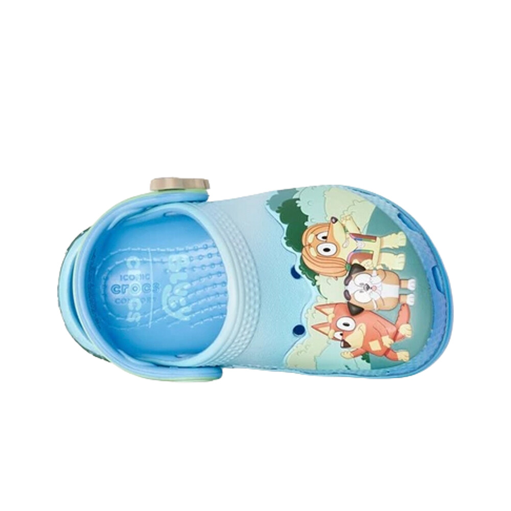 Crocs zueco niño Bluey Multi Classic Clog T 05