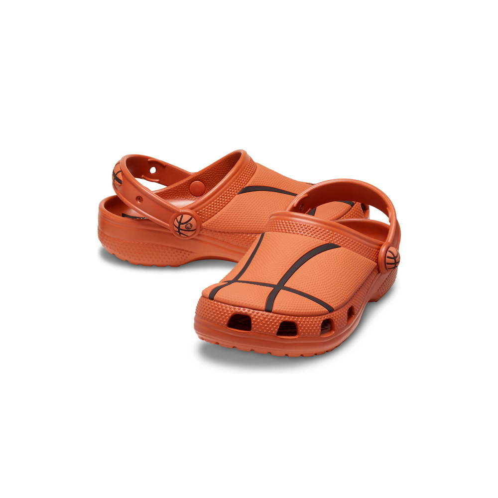 Crocs zueco niño Classic Basketball Clog T lateral interior