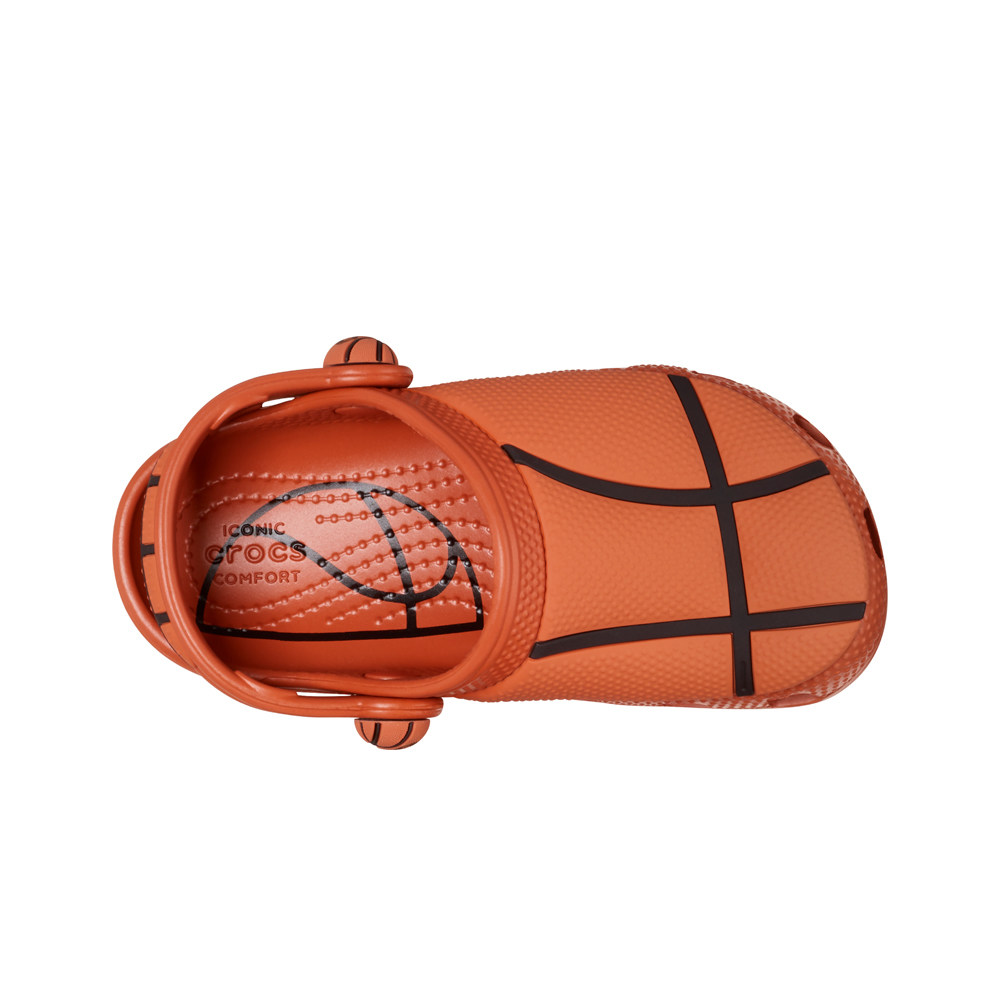 Crocs zueco niño Classic Basketball Clog T puntera