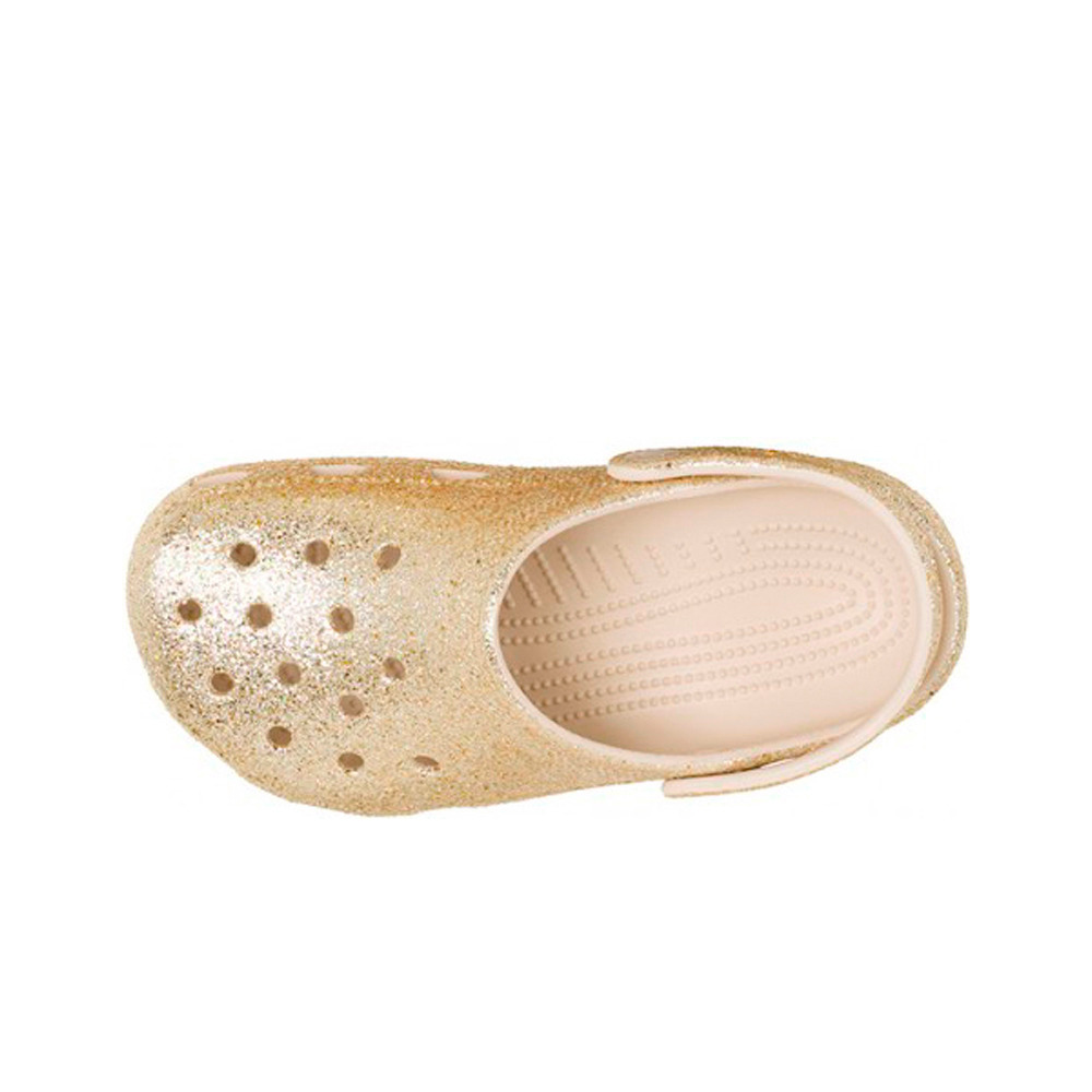 Crocs zueco niño Classic Chunky Glitter Clog K 05