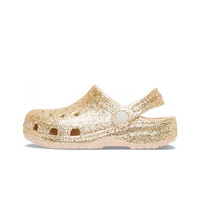Crocs zueco niño Classic Chunky Glitter Clog K puntera