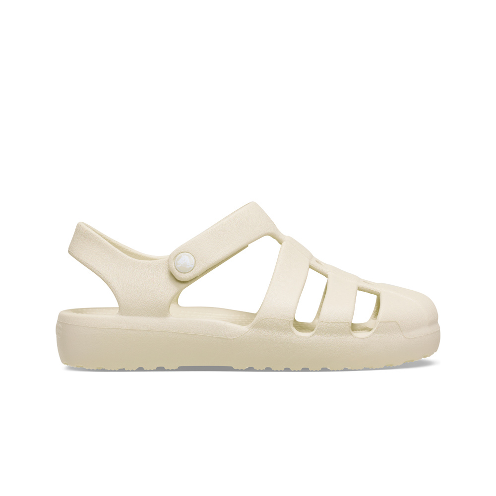 Crocs zueco niño Classic Fisherman T lateral exterior