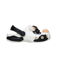 Crocs zueco niño Classic IAM Cow Clog T lateral exterior