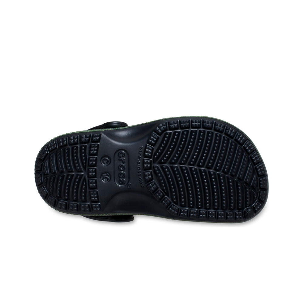 Crocs zueco niño Classic IAM Scary Dino Clog T vista trasera