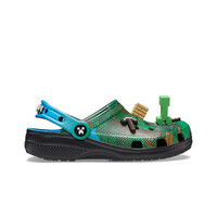 Crocs zueco niño Minecraft Classic Clog K lateral exterior