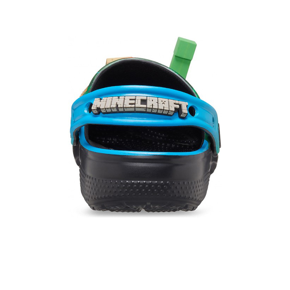 Crocs zueco niño Minecraft Classic Clog K vista trasera