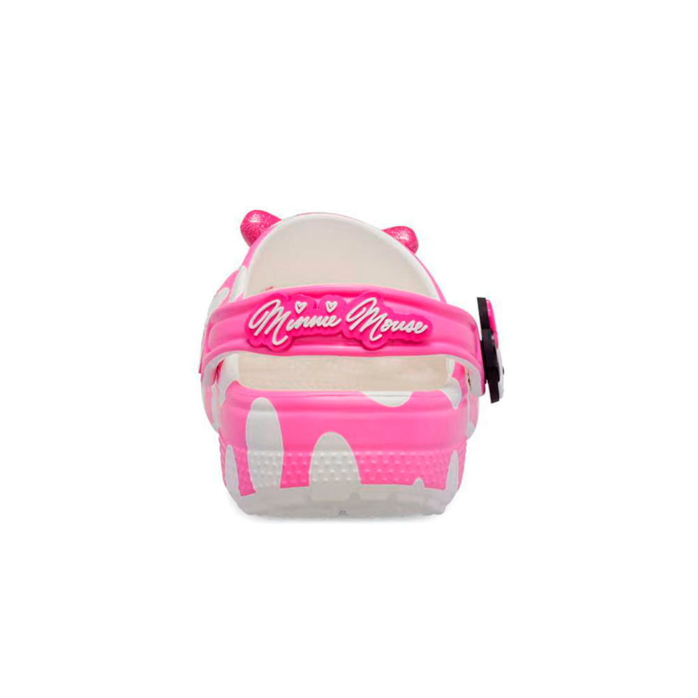 Crocs zueco niño Minnie Mouse Classic Clog T lateral interior