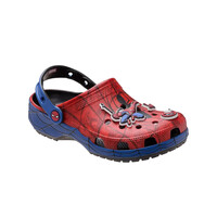Crocs zueco niño Spider Man Web Classic Clog K lateral interior