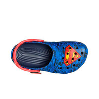 Crocs zueco niño Superman Classic Clog K vista superior