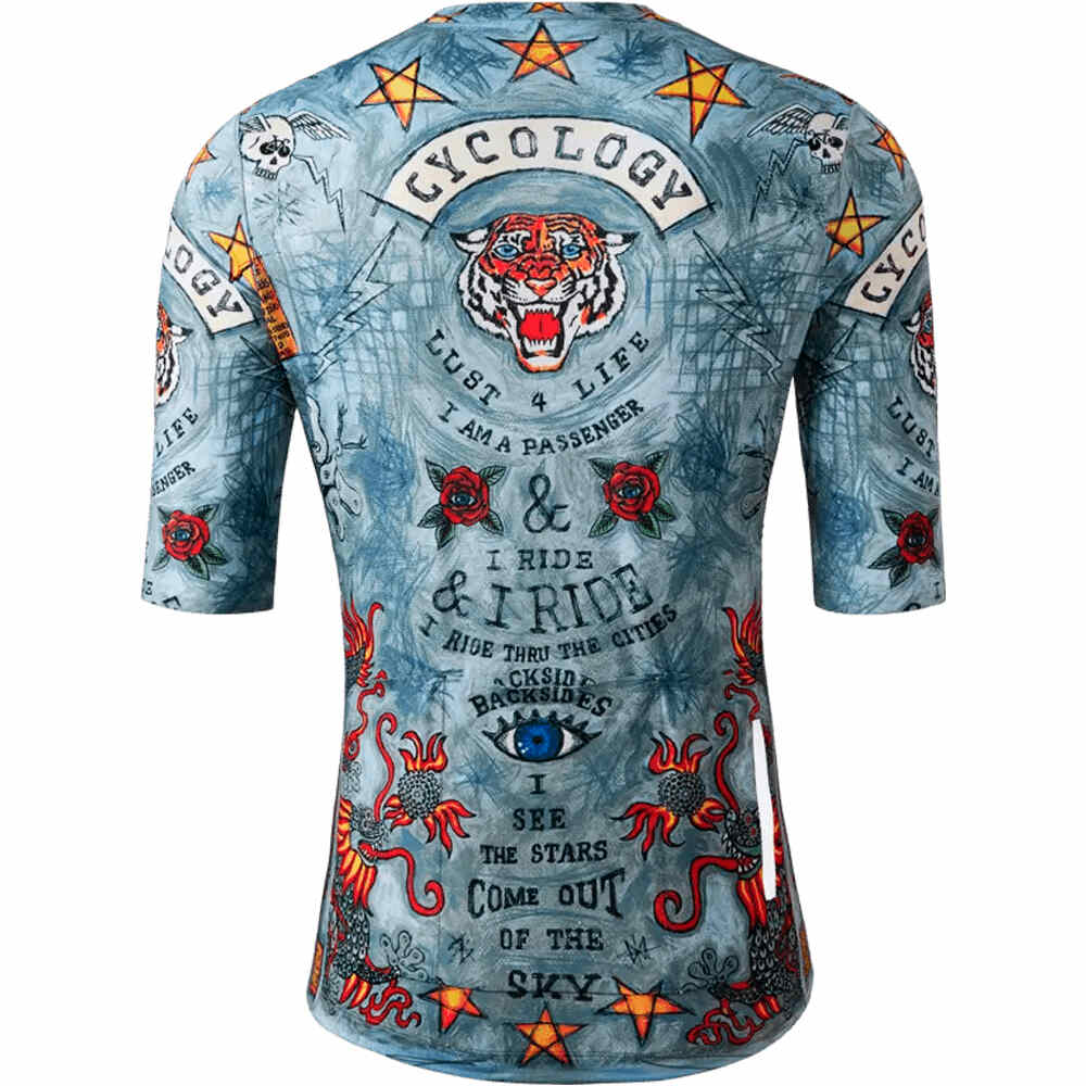 Cycology maillot manga corta hombre City of Angels Men's Reborn Jersey vista trasera