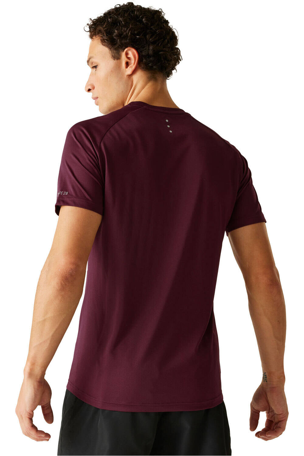 Dare2b camiseta montaña manga corta hombre AccelerateTee vista trasera