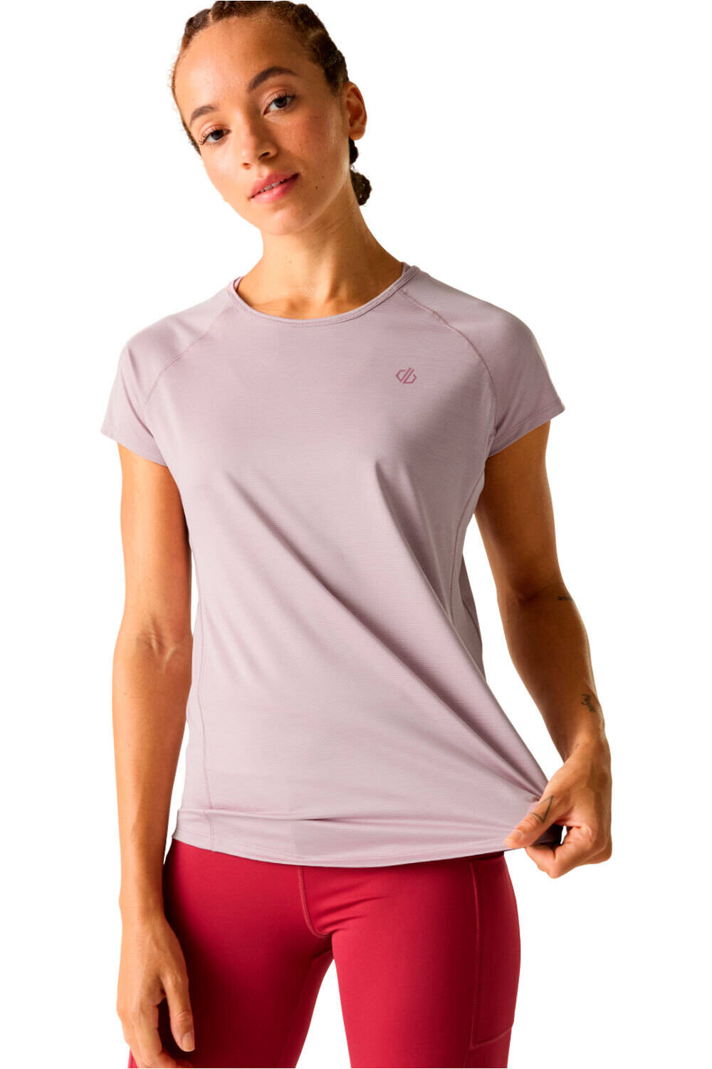 Dare2b camiseta montaña manga corta mujer Corral Tee vista frontal