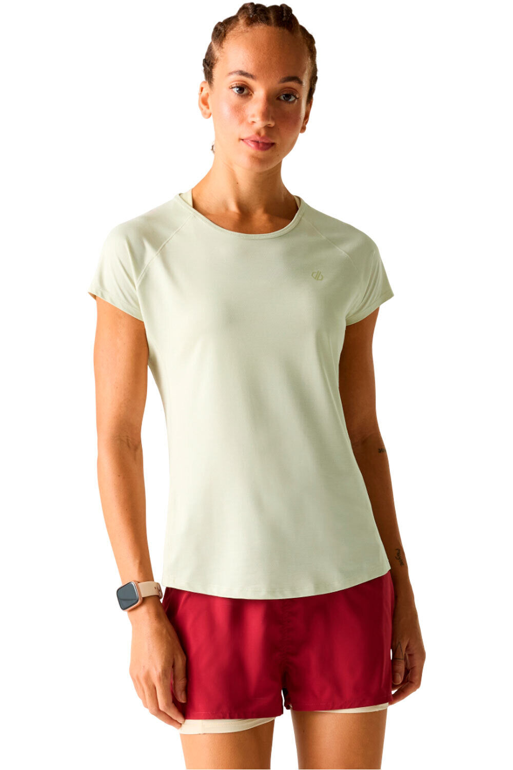 Dare2b camiseta montaña manga corta mujer Corral Tee vista frontal