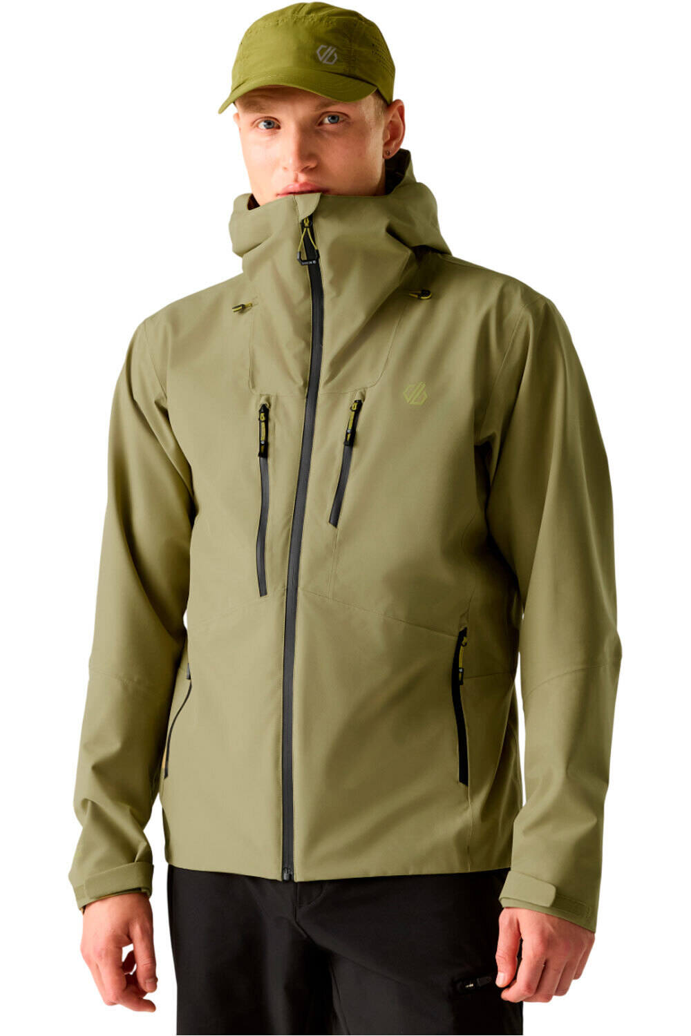 Dare2b chaqueta impermeable hombre Arising IV Jacket vista frontal