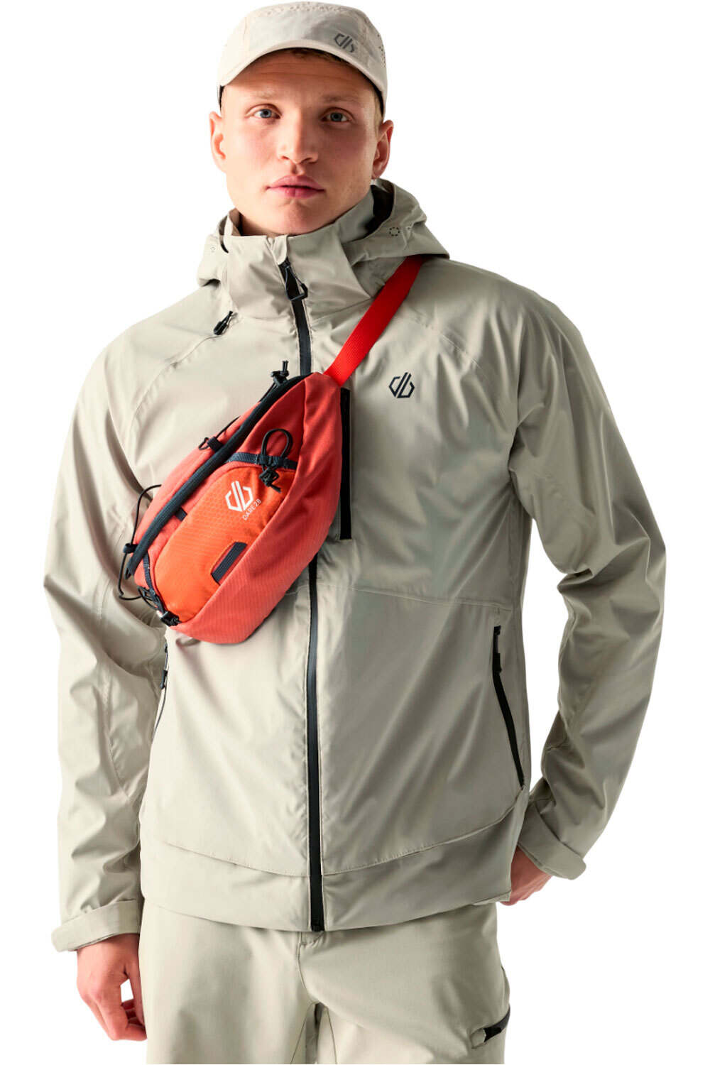 Dare2b chaqueta impermeable hombre Switch out III vista frontal