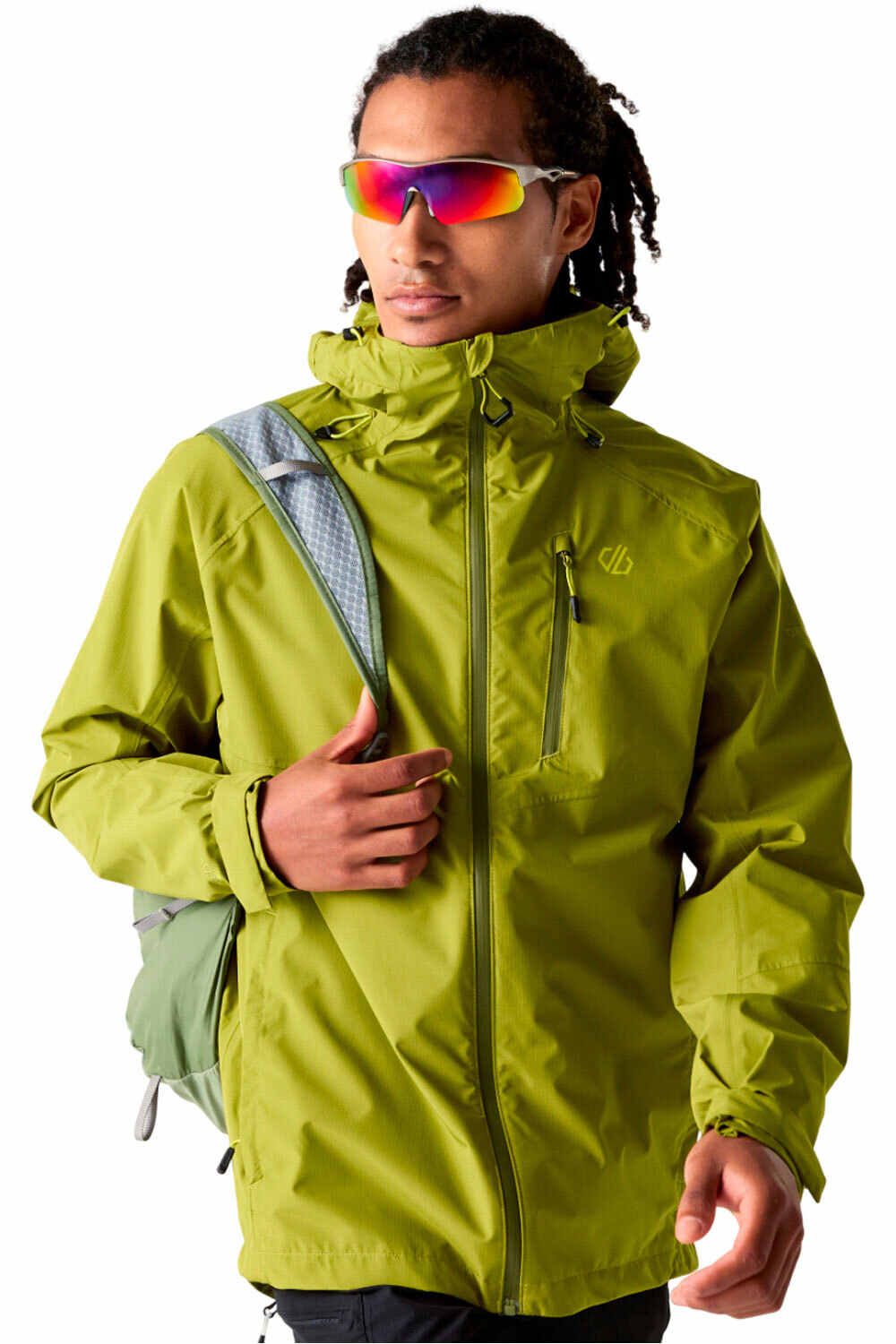 Dare2b chaqueta impermeable hombre Torrek Brthe Out Jkt vista frontal