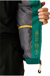 Dare2b chaqueta impermeable hombre TorrekIIJacket vista detalle